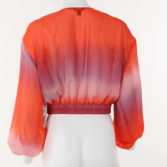 Guess Marina Faux-Wrap Crop Top - Picture 4 of 5